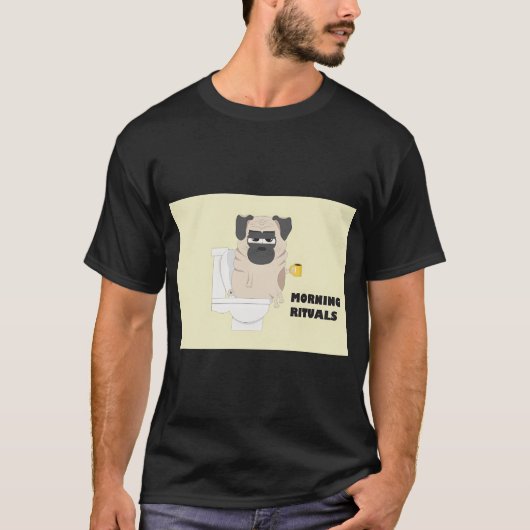 Ochtendrituelen T-shirt (Voorkant)