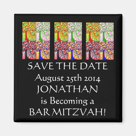 Ochtendservice OF avondservice 'Save' Magnet (Voorkant)