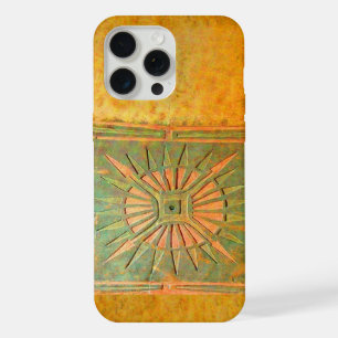 Ochtendster ,Geel,Bruin,Wit iPhone 15 Pro Max Case
