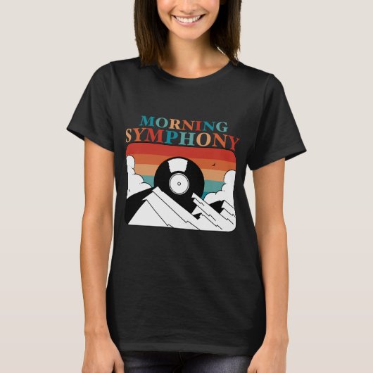 Ochtendsymfonie T-shirt (Voorkant)