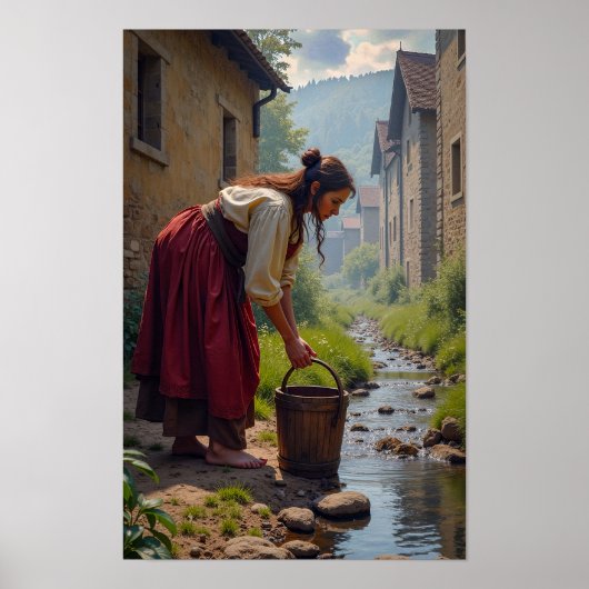 Ochtendtaken Poster (Voorkant)