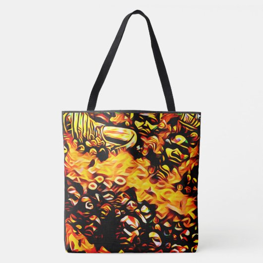 ochtendtas tote bag (Voorkant)