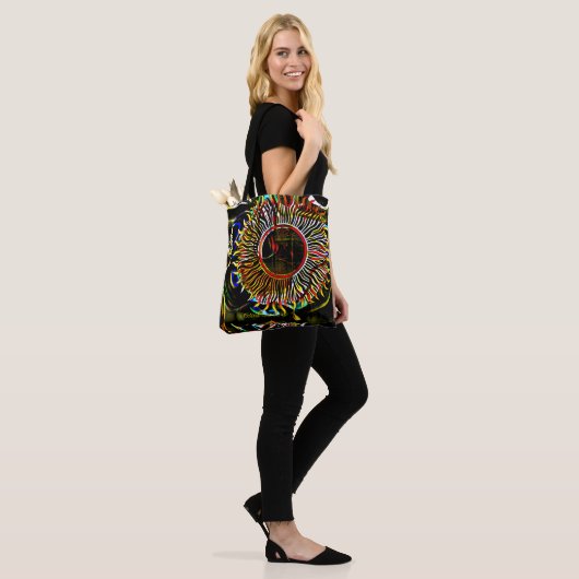 ochtendtas tote bag (Op model)