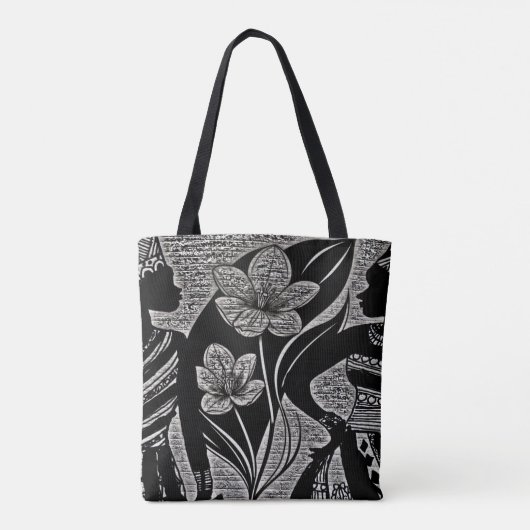 ochtendtas tote bag (Achterkant)