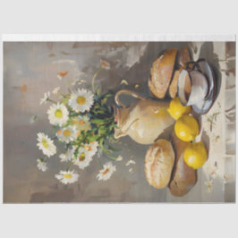 Ochtendthee met Daiseys Decoupage Tissue Paper Tissuepapier