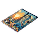 Ochtendtijd in de stad | Vrouw reflecteert Notitieboek (Linkerzijde)