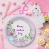 Ochtendtuin Gelukkige Moeders Dag Papieren Bordje (Feest)