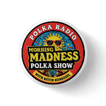 Ochtendwaanzin Polka Show Knop