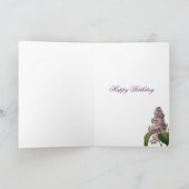 Ochtendwandeling langs de Champs-Élysées Happy Bir Kaart (Binnen)