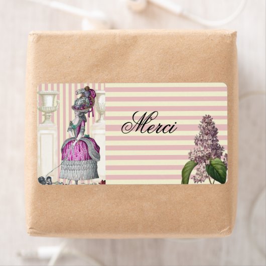 Ochtendwandeling langs de Champs-Élysées merci Etiket (Insitu)