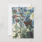 ochtendweide-insecten Else Wenz Vietor Bedankkaart (Voorkant)