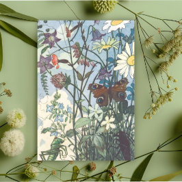 ochtendweide-insecten Else Wenz Vietor Bedankkaart