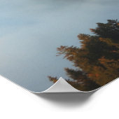 Ochtendwolken Pieniny Poster (Hoek)