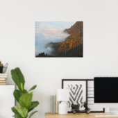 Ochtendwolken Pieniny Poster (Thuiskantoor)