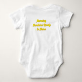 Ochtendzonnebloem T-shirt voor kinderen (Achterkant)