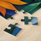 Ochtendzonnebloemen Legpuzzel (Zijkant)