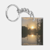 Ochtendzonsopgang Sleutelhanger (Voorkant Links)