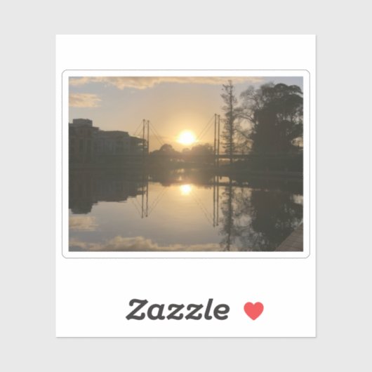 Ochtendzonsopgang Sticker (Vel)
