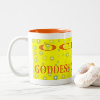Ochun Godin of the River Stars Tweekleurige Koffiemok