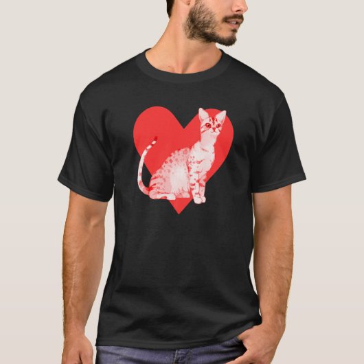Ocicat Cat T-shirt (Voorkant)