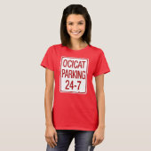 Ocicat Parkeren T-shirt (Voorkant volledig)