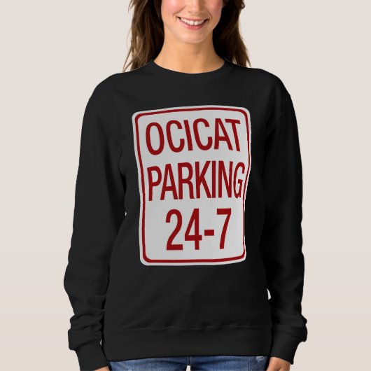 Ocicat Parkeren Trui (Voorkant)