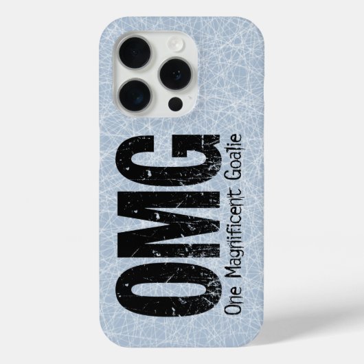 OCM: Een Magnificent Goalie (Hockey) Case-Mate iPhone Case (Achterkant)