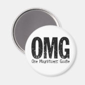 OCM: Een Magnificent Goalie (Hockey) Magneet (Voorkant / Achterkant)