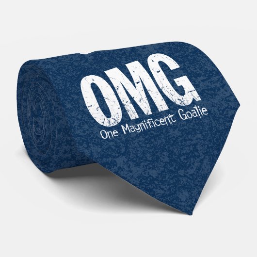 OCM: Een Magnificent Goalie (Hockey) Stropdas (Opgerold)