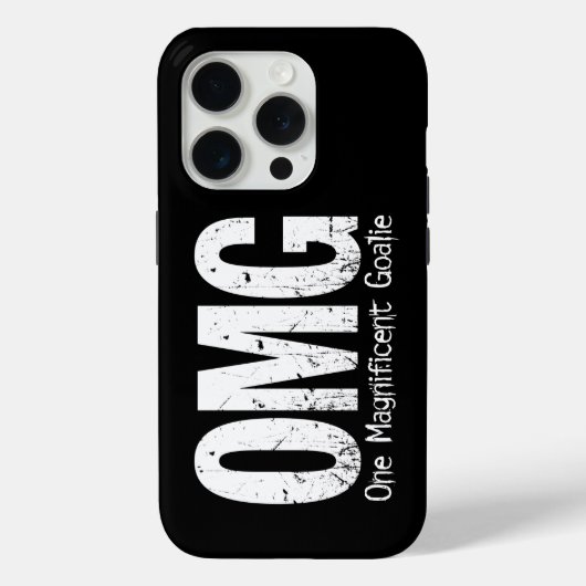 OCM: Een Magnificent Goalie (Voetbal) Case-Mate iPhone Case (Achterkant)