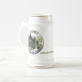 OCM "Ik heb de OCM overleefd" Trofie Bierpul (Voorkant links)