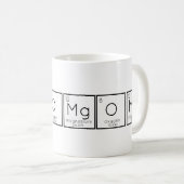OCM, zuurstofmagnesium periodiek Koffiemok (Voorkant rechts)