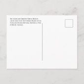 Ocmulgee Mounds National Historical Park Mounds Briefkaart (Achterkant)