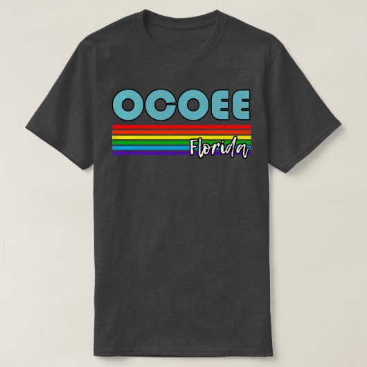 Ocoee Florida Pride Ocoee LGBT Gift LGBTQ Onderste T-shirt (Design voorkant)