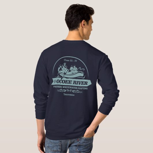 Ocoee River (rafting2) T-shirt (Achterkant volledig)