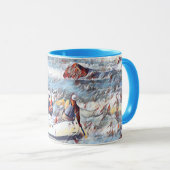 Ocoee River Tennessee Whitewater Rafting Schilderi Mok (Voorkant rechts)