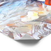 Ocoee River Tennessee Whitewater Rafting Schilderi Poster (Hoek)