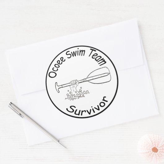 Ocoee Swim Team sticker (Envelop)