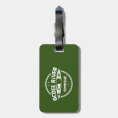 Ocoee, Tennessee Bagagelabel (Achterkant verticaal)