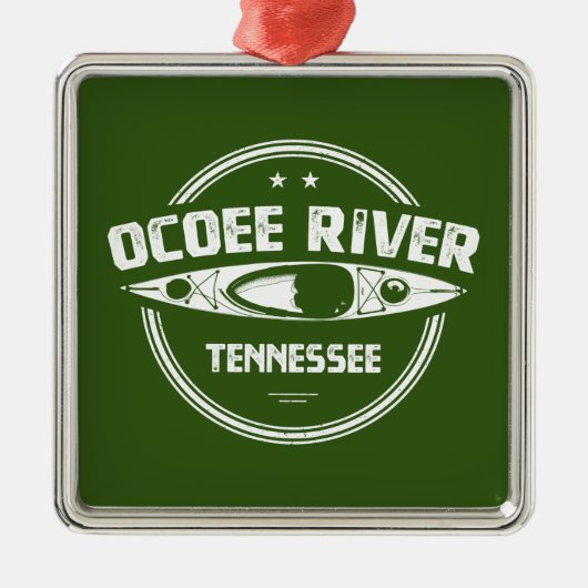 Ocoee, Tennessee Metalen Ornament (Voorkant)