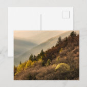 Oconaluftee Valley Overlook | North Carolina Briefkaart (Voorkant / Achterkant)