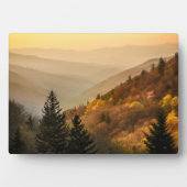 Oconaluftee Valley Overlook | North Carolina Fotoplaat (voorkant)