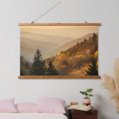 Oconaluftee Valley Overlook | North Carolina Hangend Wandkleed (Slaapkamer)