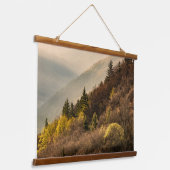 Oconaluftee Valley Overlook | North Carolina Hangend Wandkleed (Gebogen)