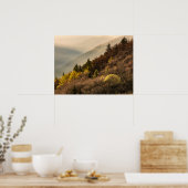 Oconaluftee Valley Overlook | North Carolina Poster (Keuken)