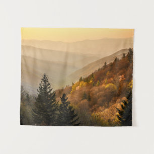 Oconaluftee Valley Overlook North Carolina Wandkleed
