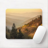 Oconaluftee Valley-uitzicht | North Carolina Muismat (Met muis)