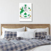 O'Concannon Family Crest Canvas Afdruk (Insitu (Slaapkamer))