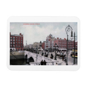 O'Connell Bridge, Dublin, Ierland,  Magneet