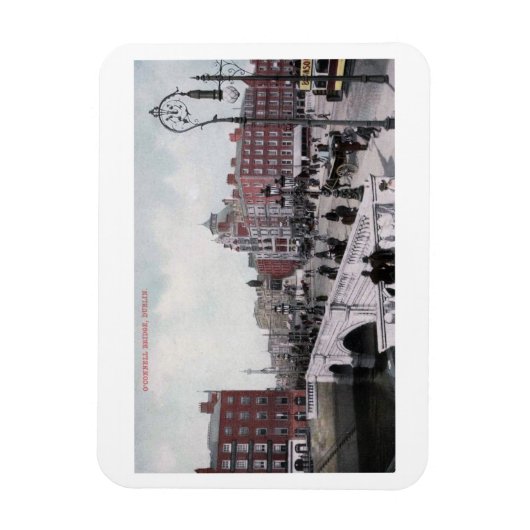O'Connell Bridge, Dublin, Ierland,  Magneet (Verticaal)